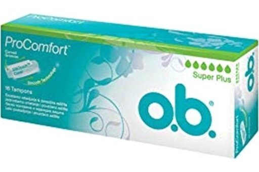 O.B. Süper Plus Tampon 2x16'lı