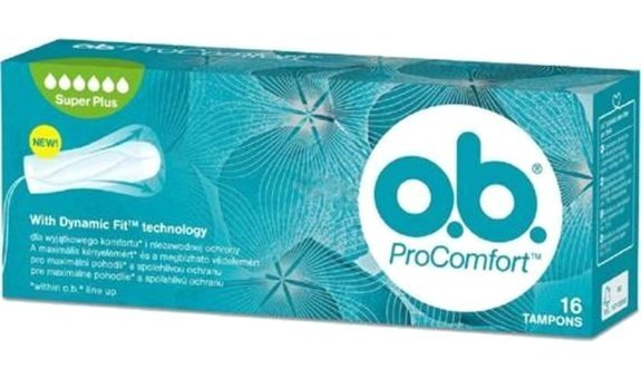 O.B. Süper Plus Dynamic Fit Tampon 16'lı