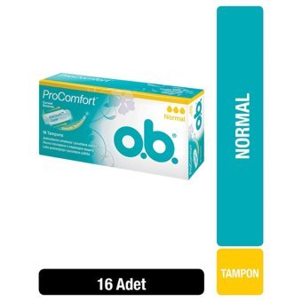 O.B. Silk Touch Cover Normal Tampon 16'lı