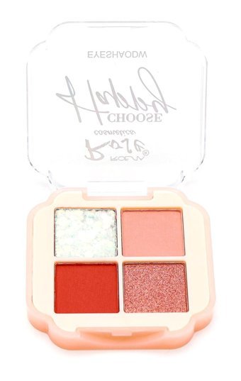 Roesıa Rose Cosmetics Rose Happy Choose Toz Simli Mat Glitter Far Paleti