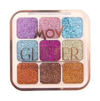 Mov No:01 Toz Simli Işıltılı Far Paleti