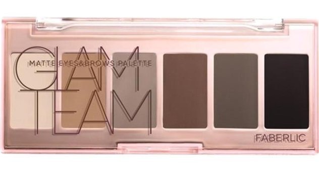 Faberlic Glam Team Toz Mat Far Paleti
