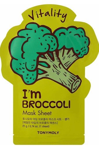 Tonymoly I'M Real Brokoli Kağıt Yüz Maskesi