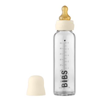 Bibs Kauçuk Gaz Yapmayan Antikolik Yenidoğan Yavaş Akışlı 0+ Ay Ekru Biberon 225 ml