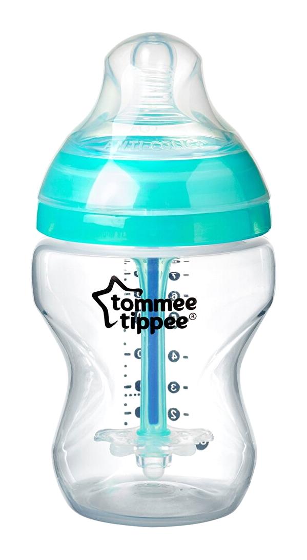Tommee Tippee Silikon Gaz Yapmayan Antikolik Yenidoğan Yavaş Akışlı 0+ Ay Yeşil Biberon 260 ml