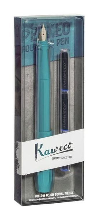 Kaweco Perkeo Set Breezy Teal M Uç 1000.2230 Dolma Kalem
