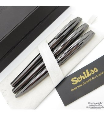 Scrikss 39 3'lü Set Titanyum Dolma Kalem