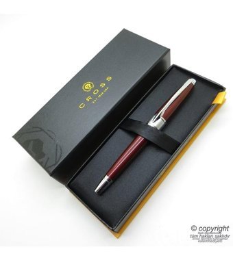 Cross Apogee Kırmızı Lacquer At0126-3 -Cross - I Dolma Kalem