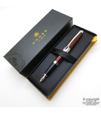 Cross Apogee Kırmızı Lacquer At0126-3 -Cross - I Dolma Kalem