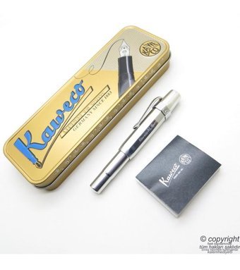 Kaweco 10000629 Al Sport Parlak Krom le Dolma Kalem