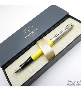 Parker Jotter Original Sarı Dolma Kalem