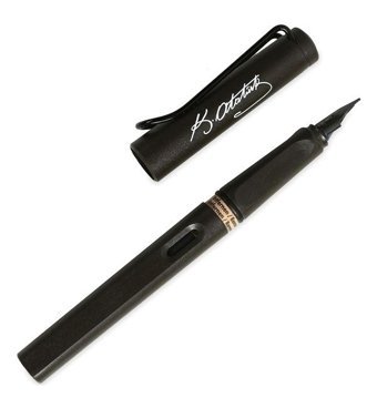Lamy Safari Atatürk İmzalı Mat Siyah 17A-M Dolma Kalem