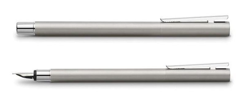 Faber-Castell Neo Slim Mat Çelik 342100 Dolma Kalem