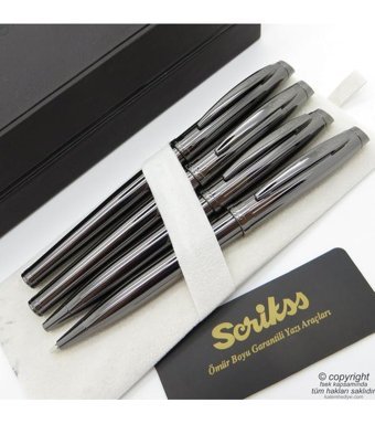 Scrikss 39 4'lü Set Titanyum Dolma Kalem
