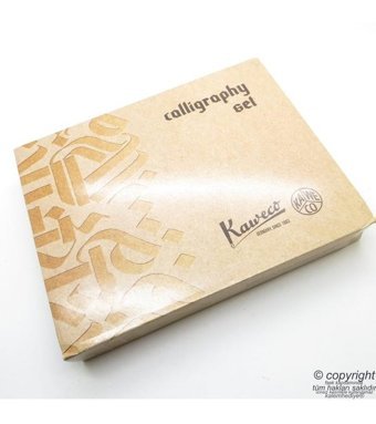 Kaweco 10000.229 Metal Kutulu Kaligrafi Seti - İsme Dolma Kalem