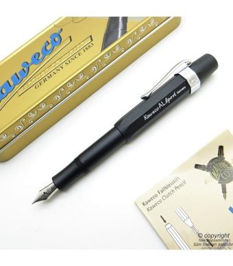 Kaweco 10000095 Al Sport Siyah Dolma Kalem