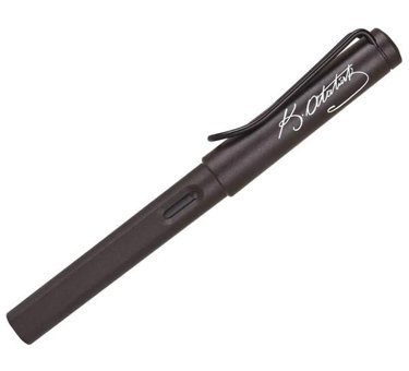 Lamy 17A M Safari Atatürk İmzalı Füme Dolma Kalem