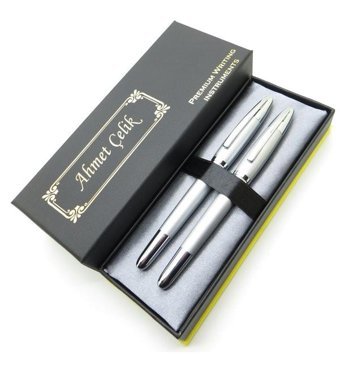 Wings Twin Dr318 Mat Krom Balıksırtı Dolma Kalem
