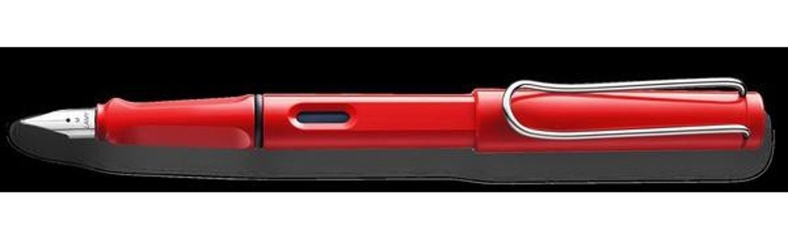 Lamy Safarı Metal Klıps Ef Uc Kırmızı Dolma Kalem