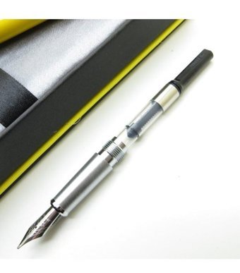 Jinhao Mavi Taşlı Tam Metal Sarı Dolma Kalem