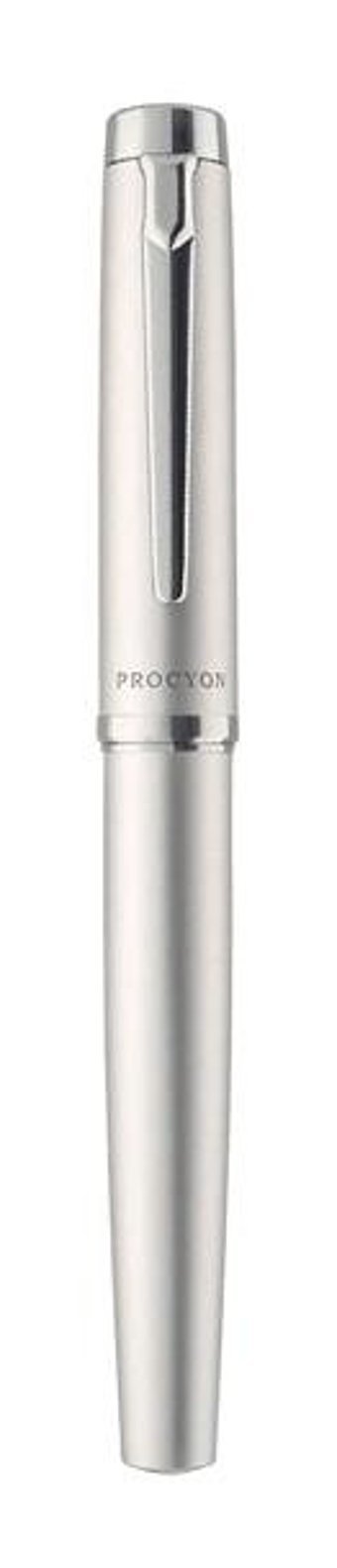 Platinum Procyon Luster Satin Silver Dolma Kalem