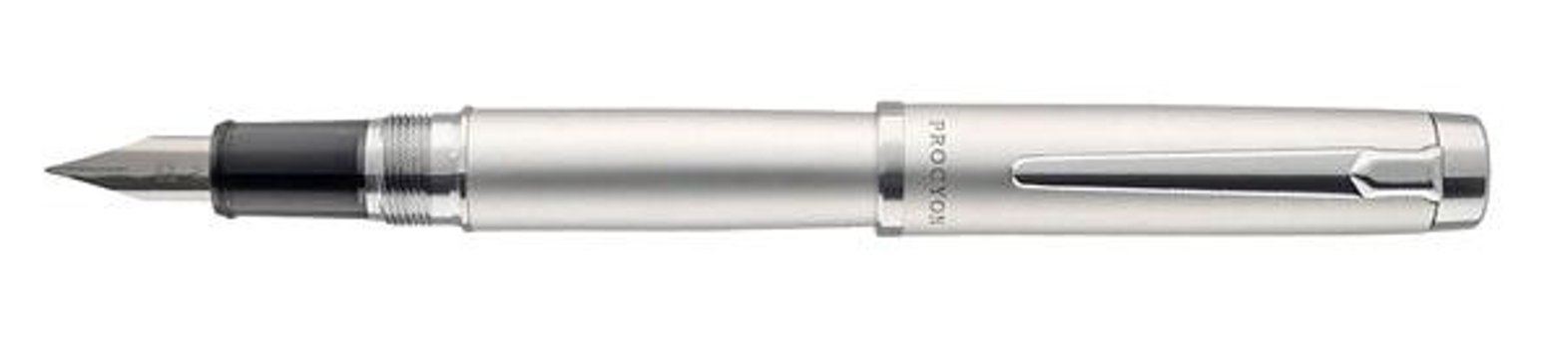 Platinum Procyon Luster Satin Silver Dolma Kalem