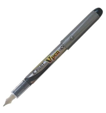 Pılot V-Pen Sılver Siyah Dolma Kalem