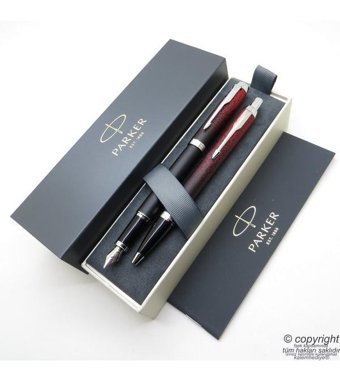 Parker Special Edition Kırmızı Siyah Dolma Kalem