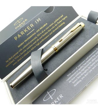 Parker Brus Altın Dolma Kalem