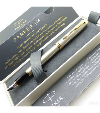 Parker Brus Altın Dolma Kalem