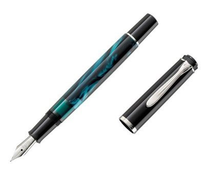 Pelikan Classic M20.5 Petrol Marbled M Uç Dolma Kalem