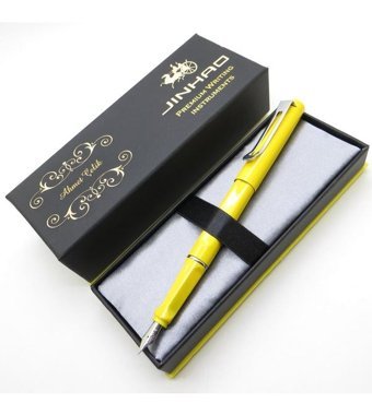 Jinhao Tam Metal Sarı Dolma Kalem