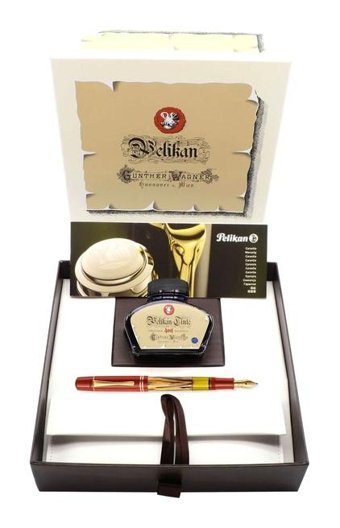 Pelikan M101N Tortoise Red Special Edition M Uç Dolma Kalem