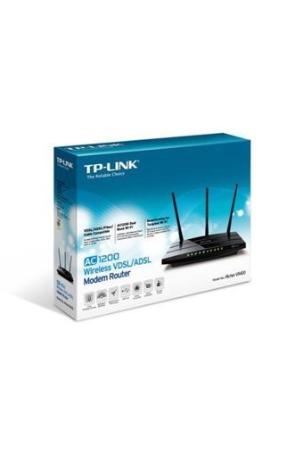 Tp-Link Archer Vr400 4 Port Dual Band 867 Mbps Kablosuz VDSL2 Modem