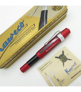 Kaweco 10000.358 Ac Sport Kırmızı-Siyah Dolma Kalem