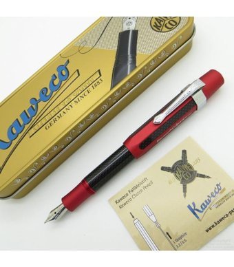 Kaweco 10000.358 Ac Sport Kırmızı-Siyah Dolma Kalem