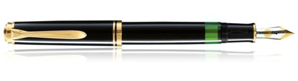 Pelikan Souveran Siyah M400 Dolma Kalem