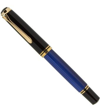 Pelikan Souveran Siyah-Mavi M800 Dolma Kalem