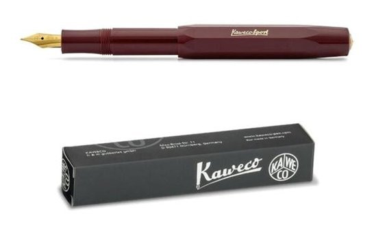 Kaweco Klasik Sport Bordo 0.9 M Uçlu 10000484 Dolma Kalem