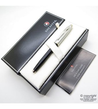 Sheaffer 100 Siyah Krom Dolma Kalem