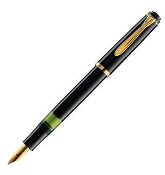 Pelikan M150 Siyah 14 Ayar Altın Kaplama Uç Ve Metal Aksam k Dolma Kalem