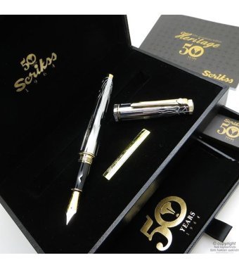 Scrikss Ritage Gold Krom Scrikss 50.Yıl Ism Dolma Kalem