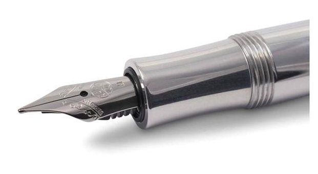 Kaweco Al Sport Raw Parlak Krom F Uç 10000628 Dolma Kalem