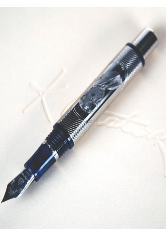 Montegrappa Portrait Atatürk Platin sprn_P0Rs Dolma Kalem