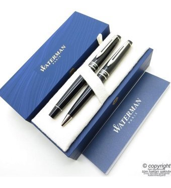 Waterman Expert 3 Lake Siyah Ct Dolma Kalem