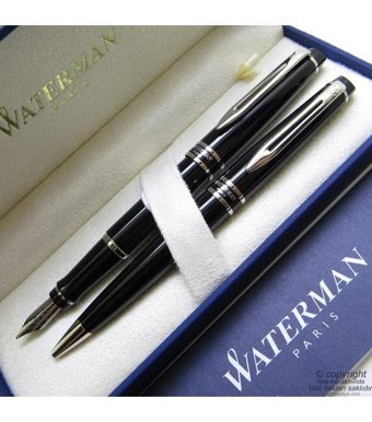 Waterman Expert 3 Lake Siyah Ct Dolma Kalem