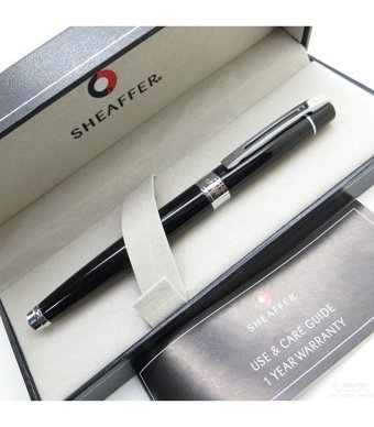 Sheaffer 300 Siyah Krom Dolma Kalem