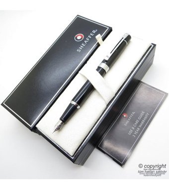 Sheaffer 300 Siyah Krom Dolma Kalem