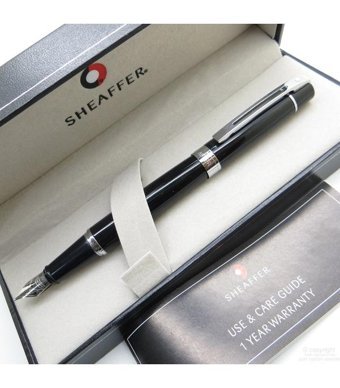 Sheaffer 300 Siyah Krom Dolma Kalem