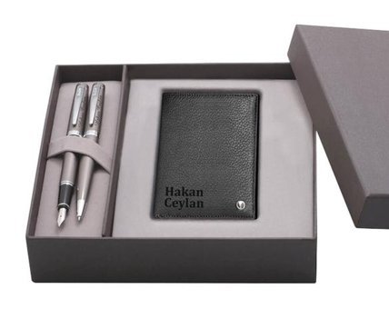 Scrikss Hediyelik Set Ve Cüzdan Dolma Kalem